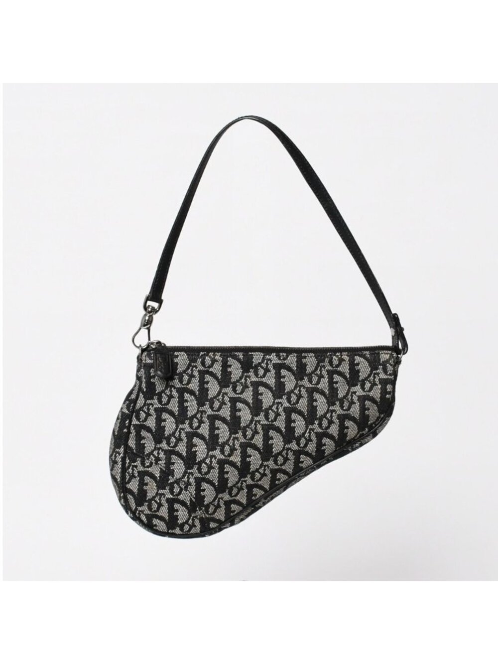 Dior Trotter Saddle Bag Pouch Navy